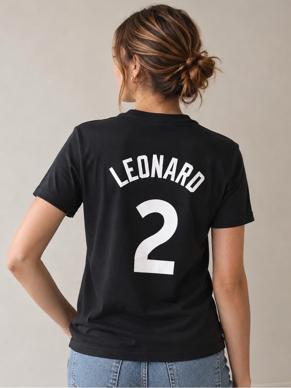 Toronto Raptors #2 Kawhi Leonard microfree 100% Cotton Tee Shirt